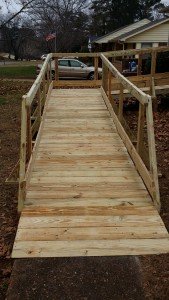 A finished ramp.